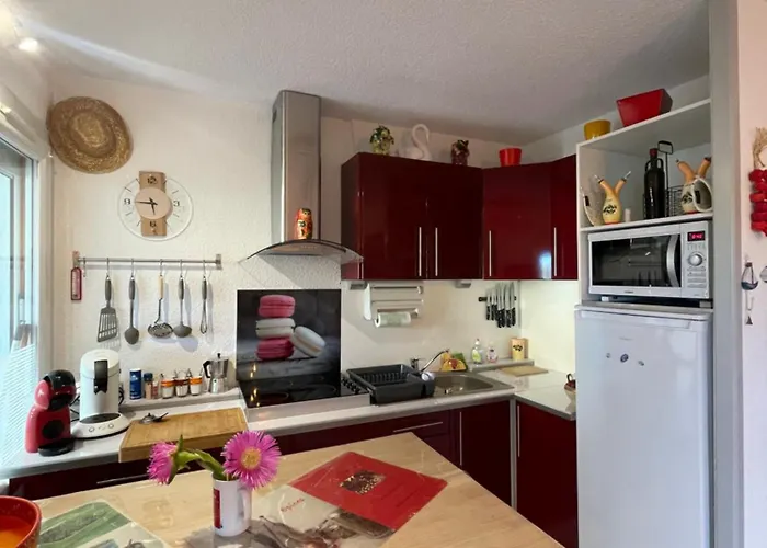 Paradis Du Soleil-plage De La Roquille - 4 Personnes- Clim-parking * Agde