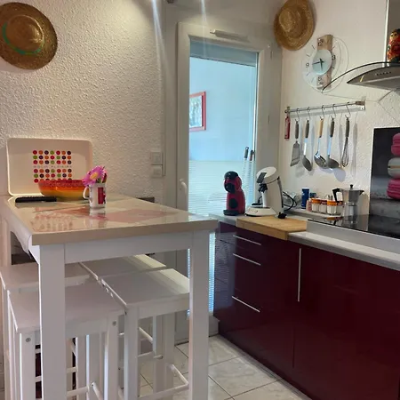 아파트 Paradis Du Soleil-plage De La Roquille - 4 Personnes- Clim-parking